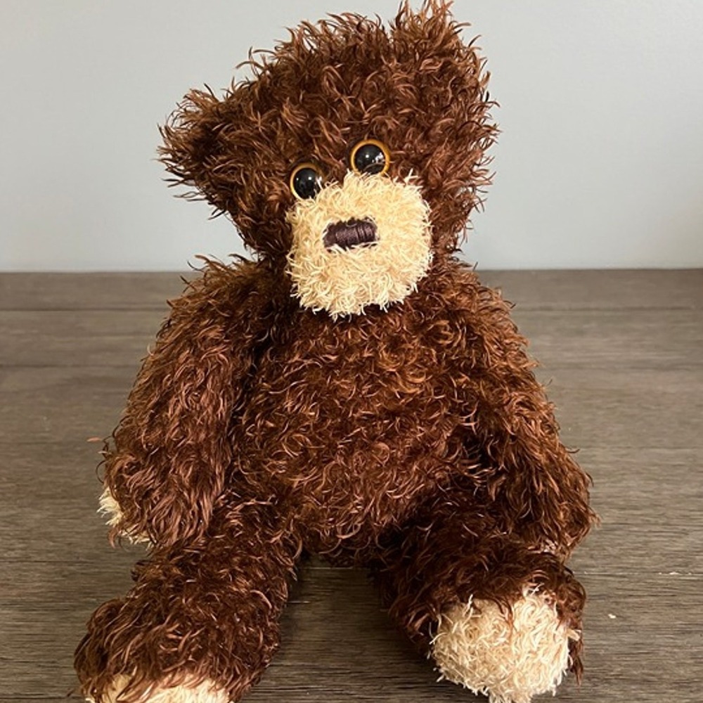 Ty Classic Shaggy the Brown Teddy Bear Plush